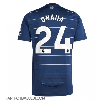 Aston Villa Amadou Onana #24 Tricou Fotbal Replică 2024-25 Barbati Treilea